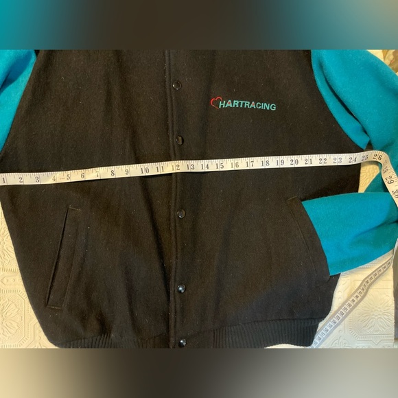 Vintage 97 East London cruiser Texx denim Varsity jacket 1960s chevy - Picture 12 of 15